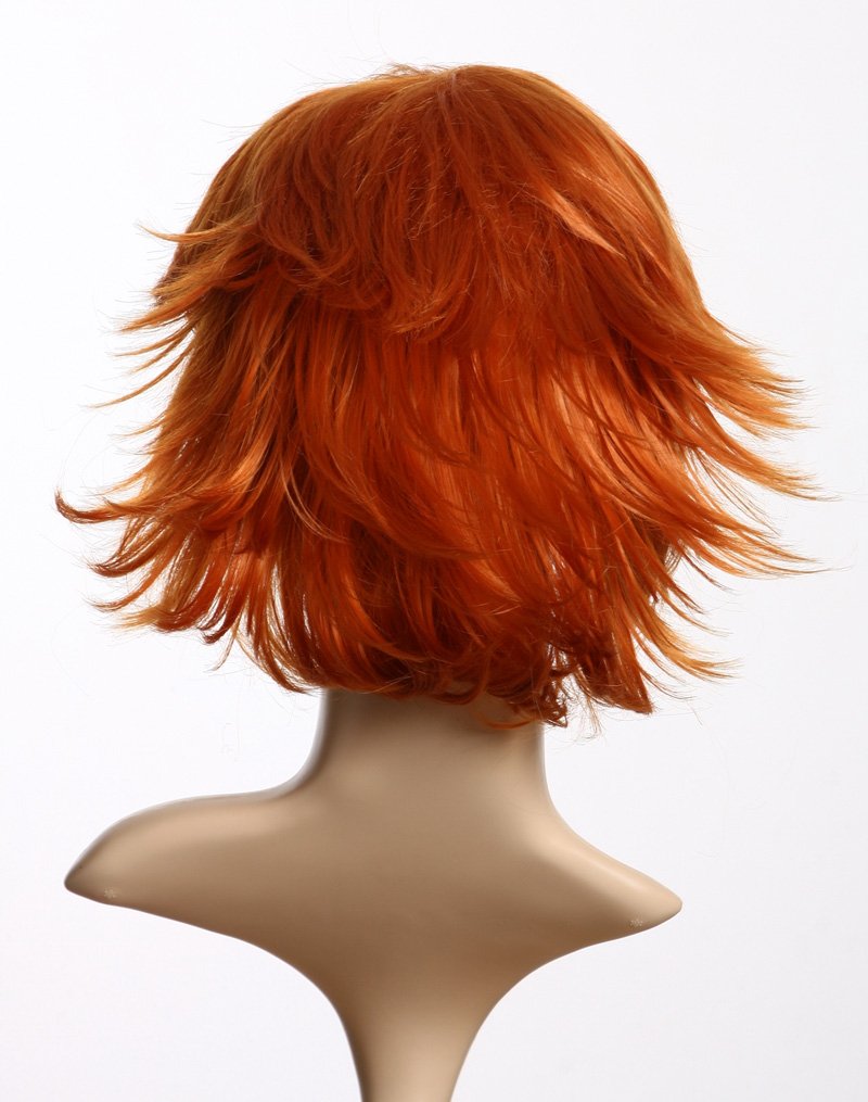 Kurzhaarperücke C178, orange