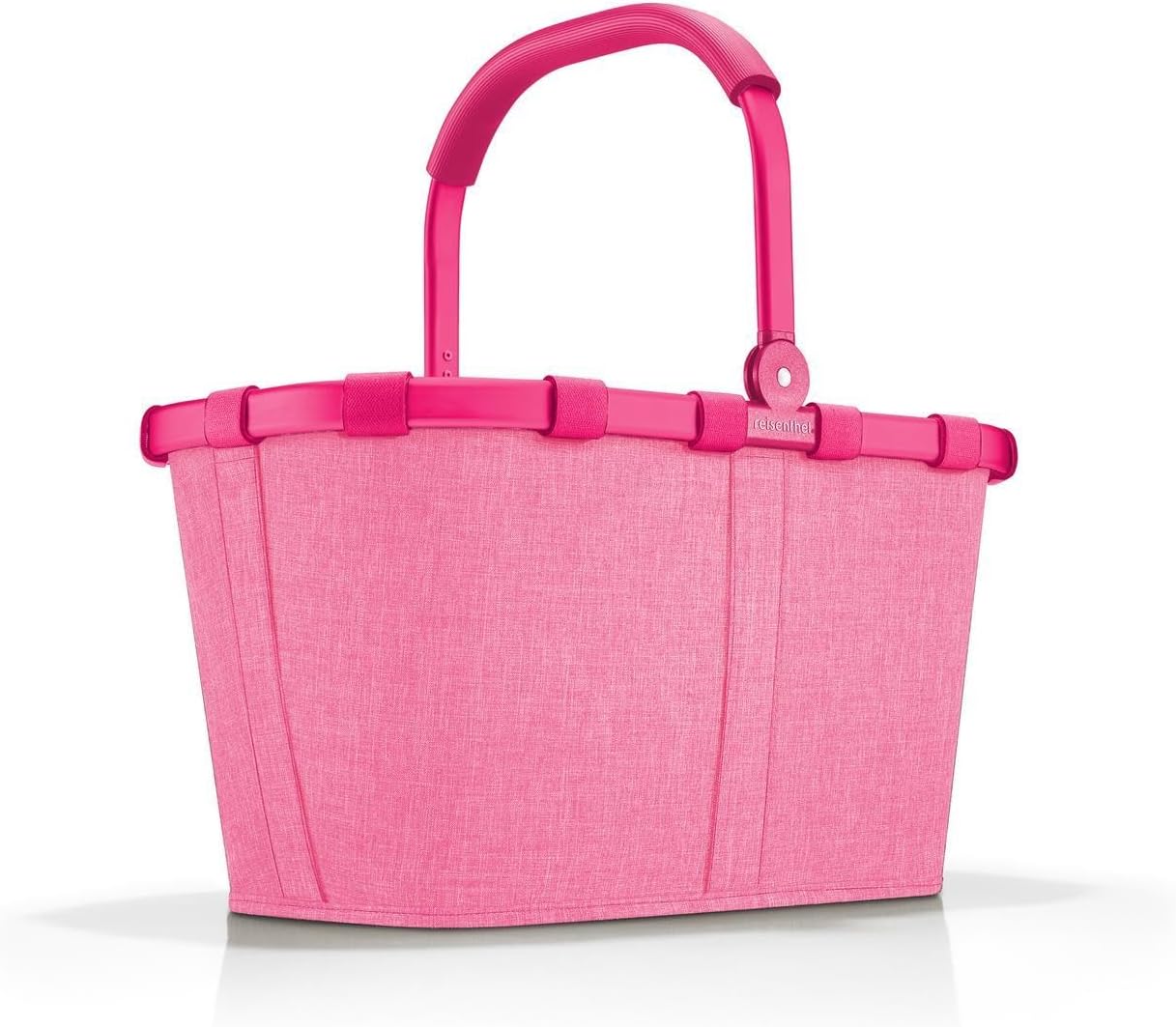 carrybag - Wasserabweisender Einkaufskorb mit Innentasche, Frame Twist Pink Single