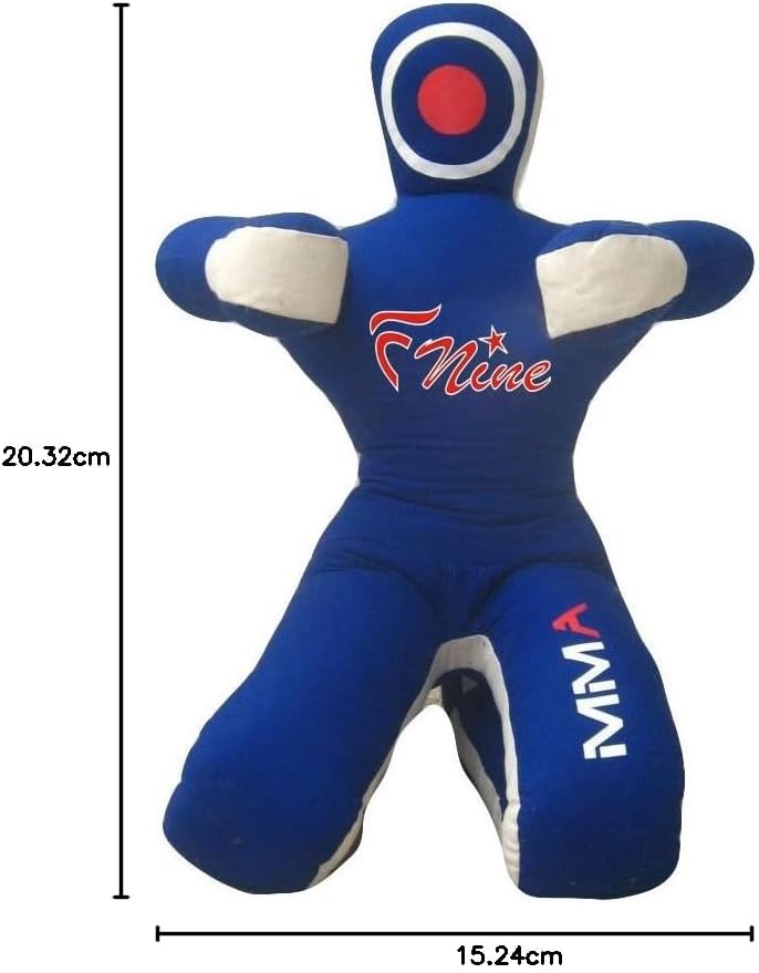 Dummy für Kampfsporttraining, Blue Canvas 59"