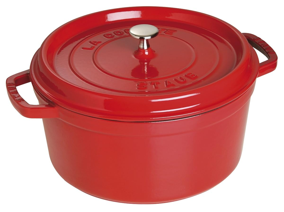 La Cocotte Bräter für alle Herdarten, 28 cm Kirsch-Rot