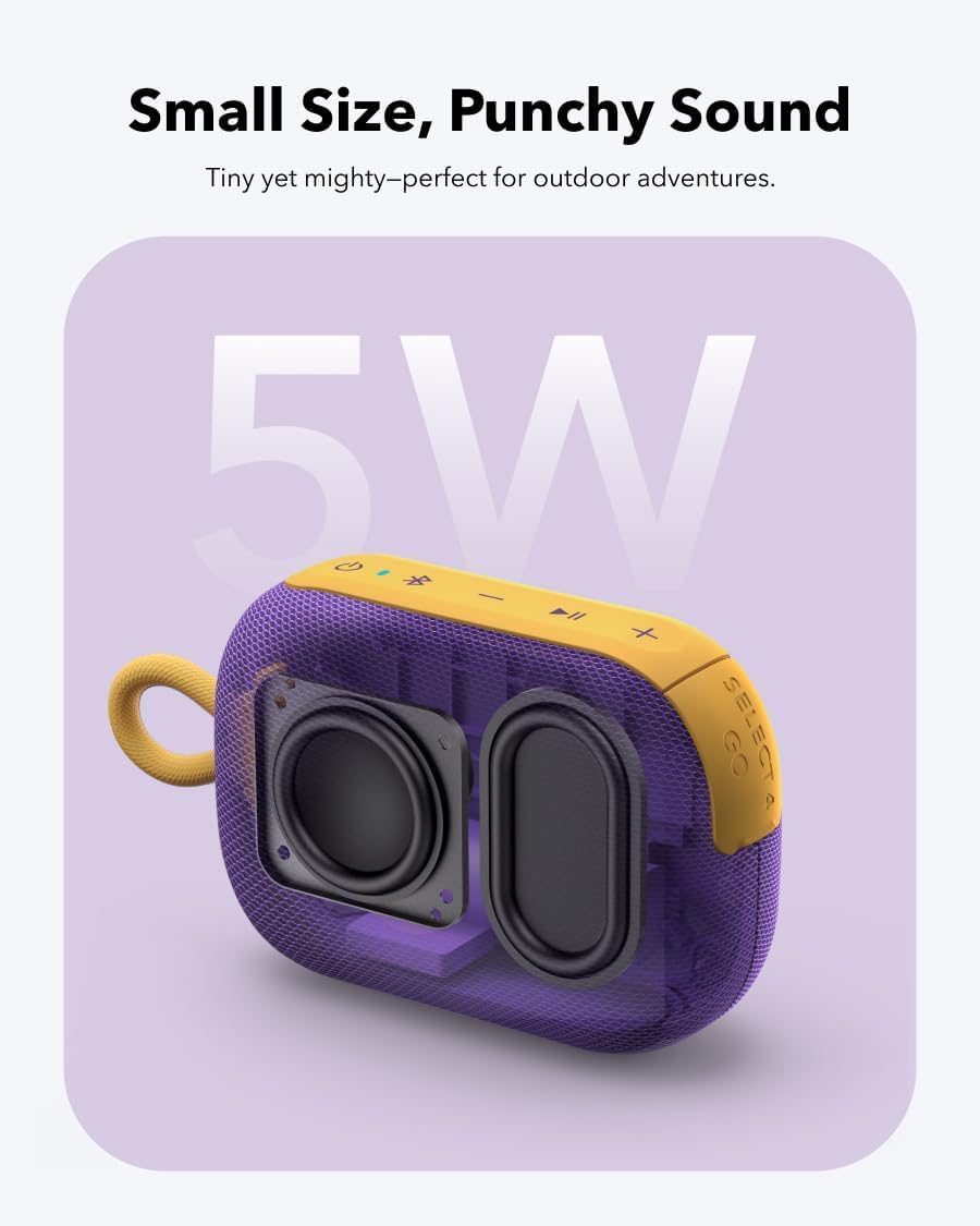 Bluetooth Lautsprecher Select 4 Go, Purple