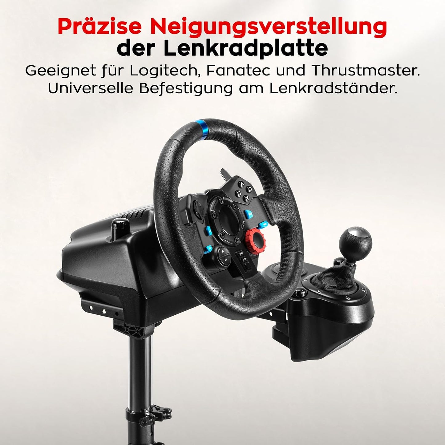Simracing Lenkradständer, verstellbar & klappbar