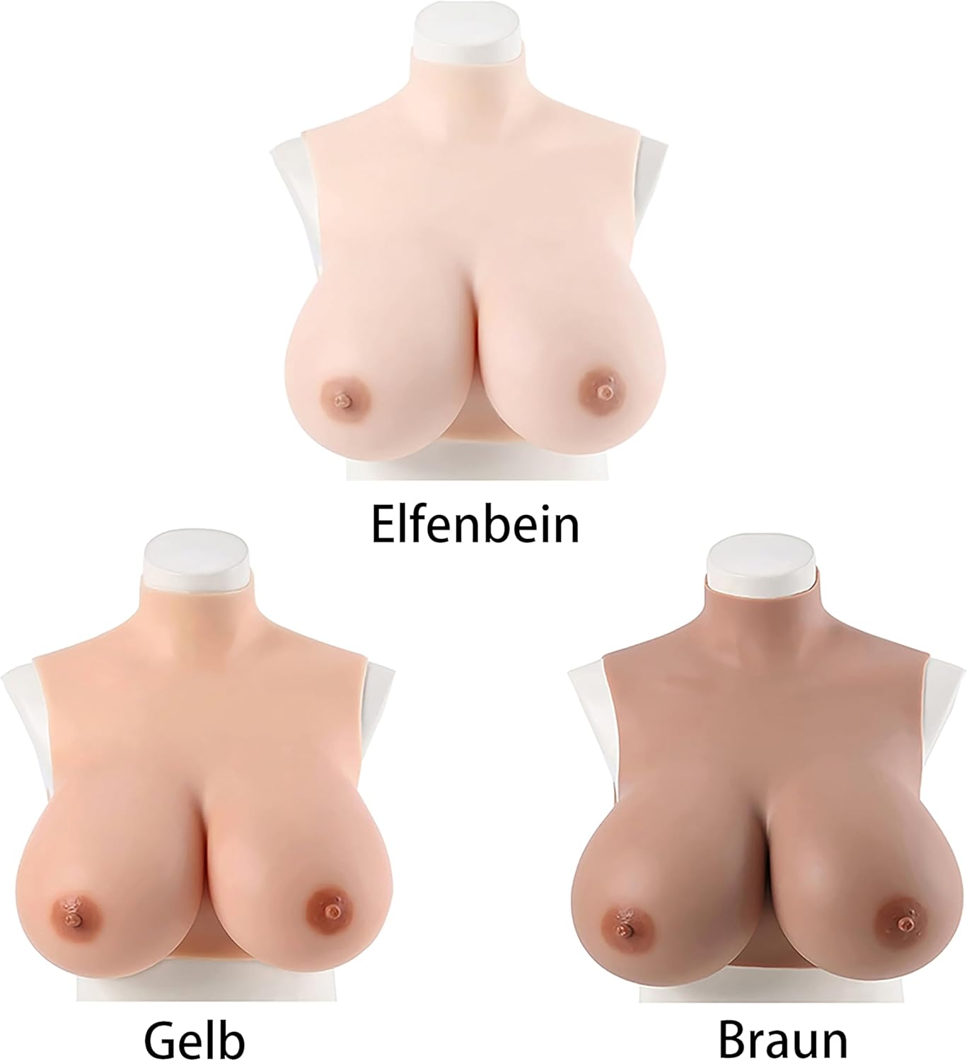Silikonbrüste für Crossdresser Cosplay (B-Cup)