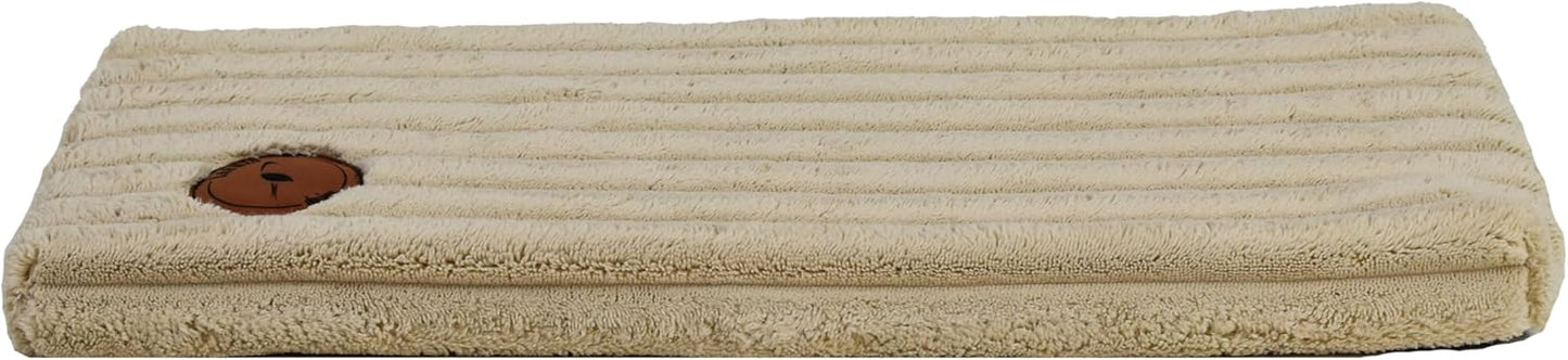 Katzen Fensterliege Cleo mit rutschfester Rückseite, Beige g. Streifen 100 x 20 x 3 cm