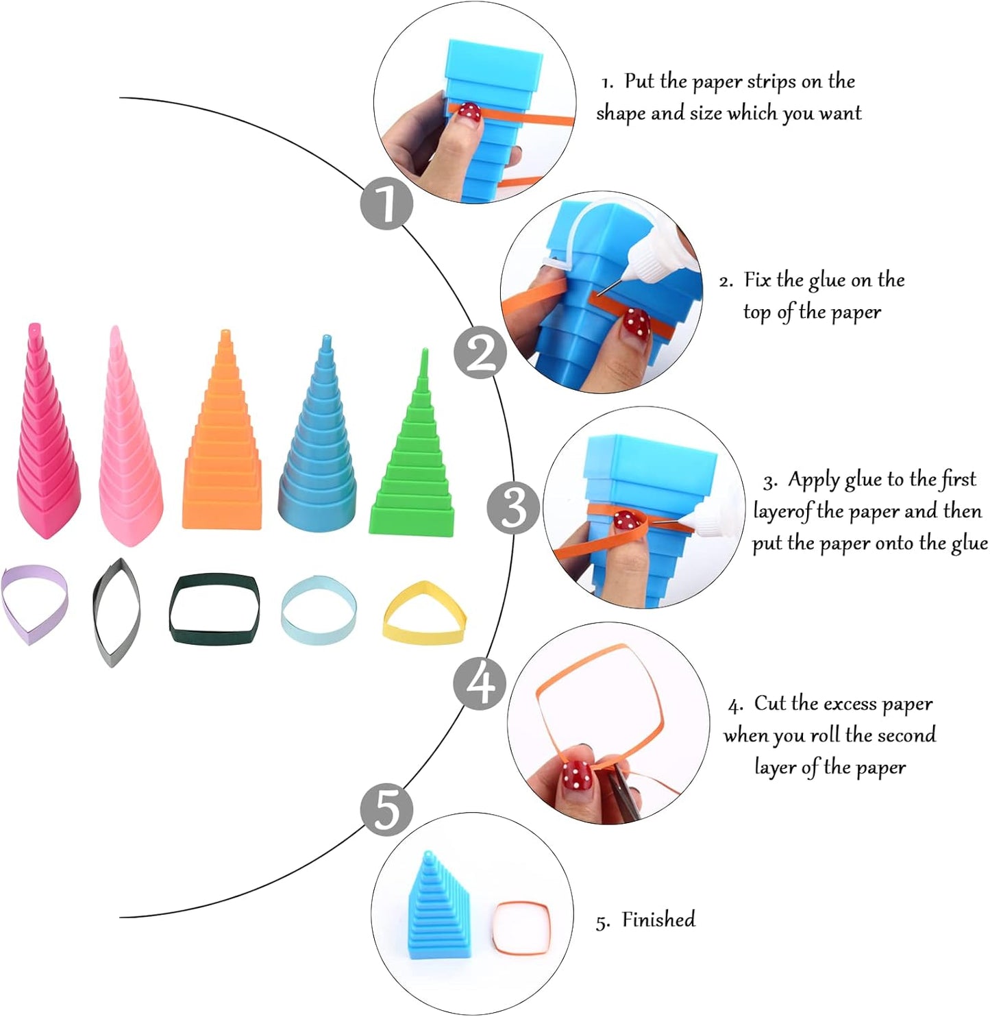 Quilling Werkzeug-Set für Papierhandwerk