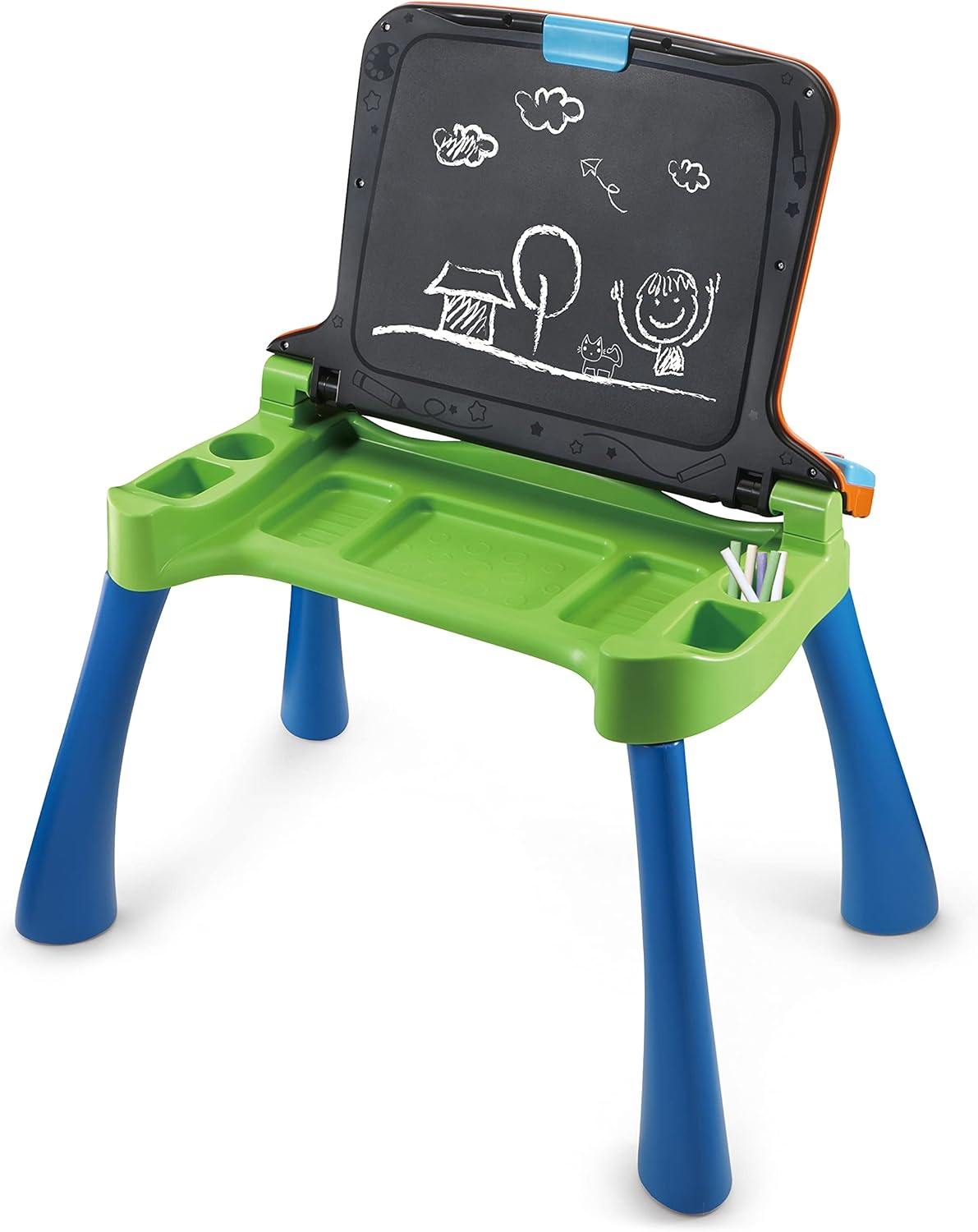 5-in-1 Schreibtisch, Grün/Blau