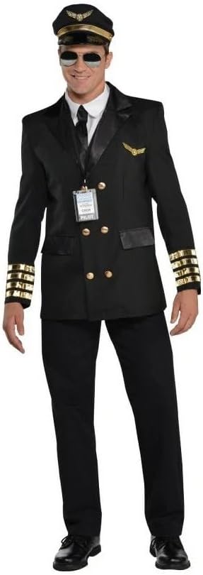 Captain Wingman Herrenkostüm, XL