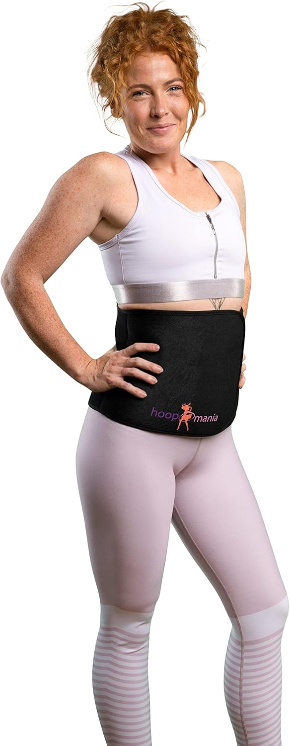 Bauchweggürtel für Hula Hoop Training, Gürtel M (Größe bis 90 cm)