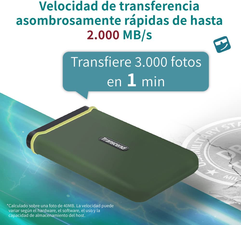 ESD380C 1 TB, Externe SSD, 1TB