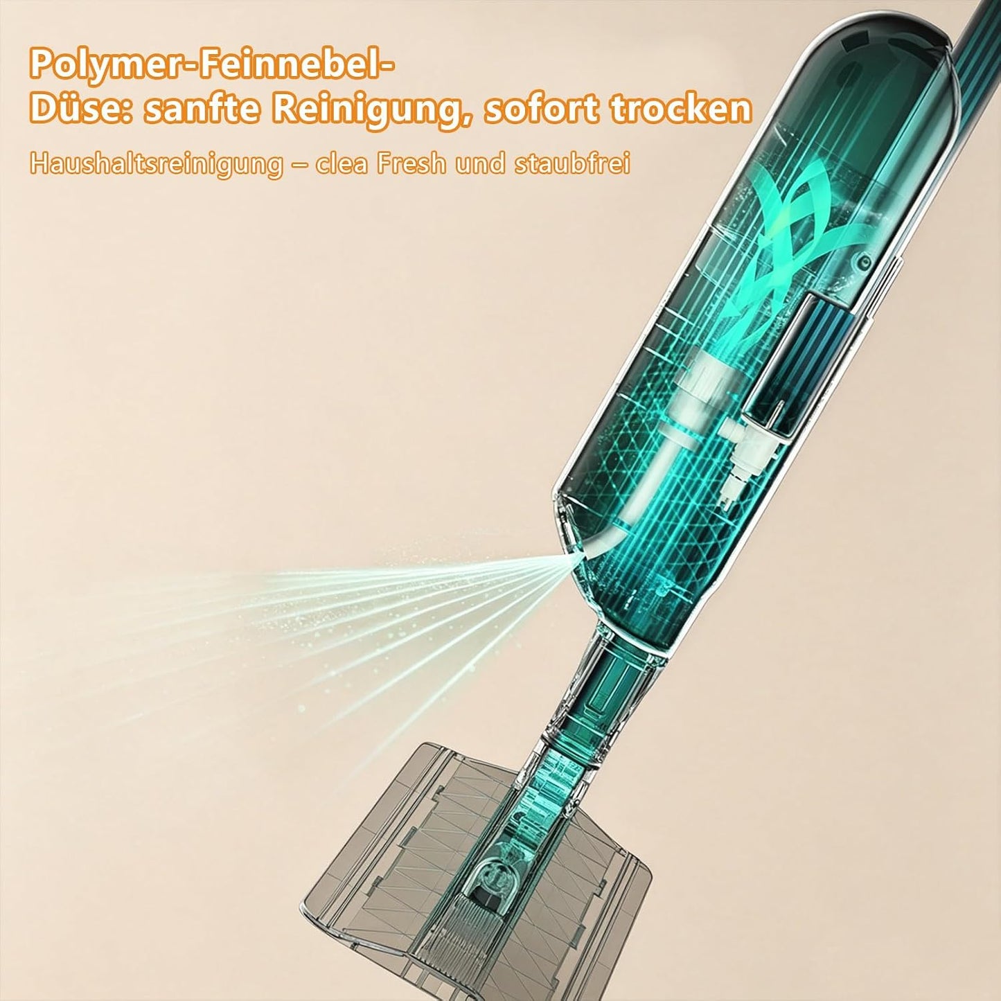 Sprüh-Wischmopp-Set