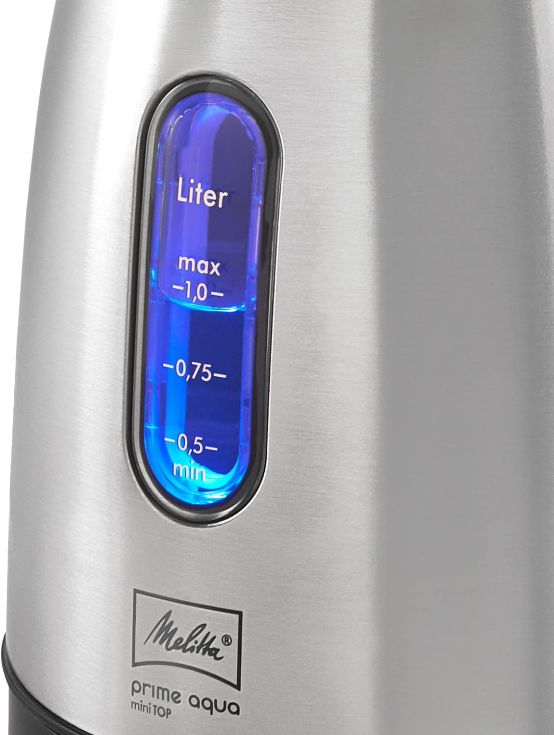 Prime Aqua mini Wasserkocher, Edelstahl Top