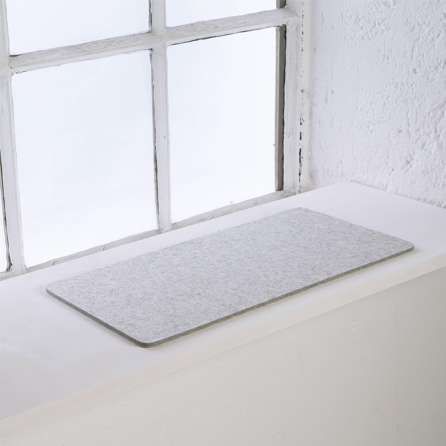 Felty Fensterbrettauflage, Hellgrau