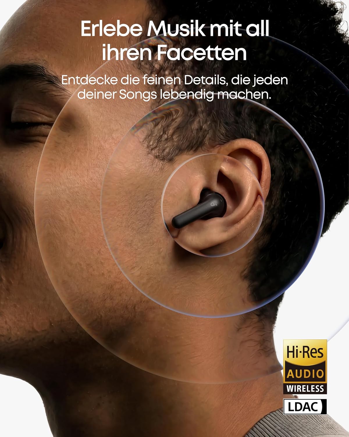 In-Ear-Kopfhörer P42i, Mattes Schwarz