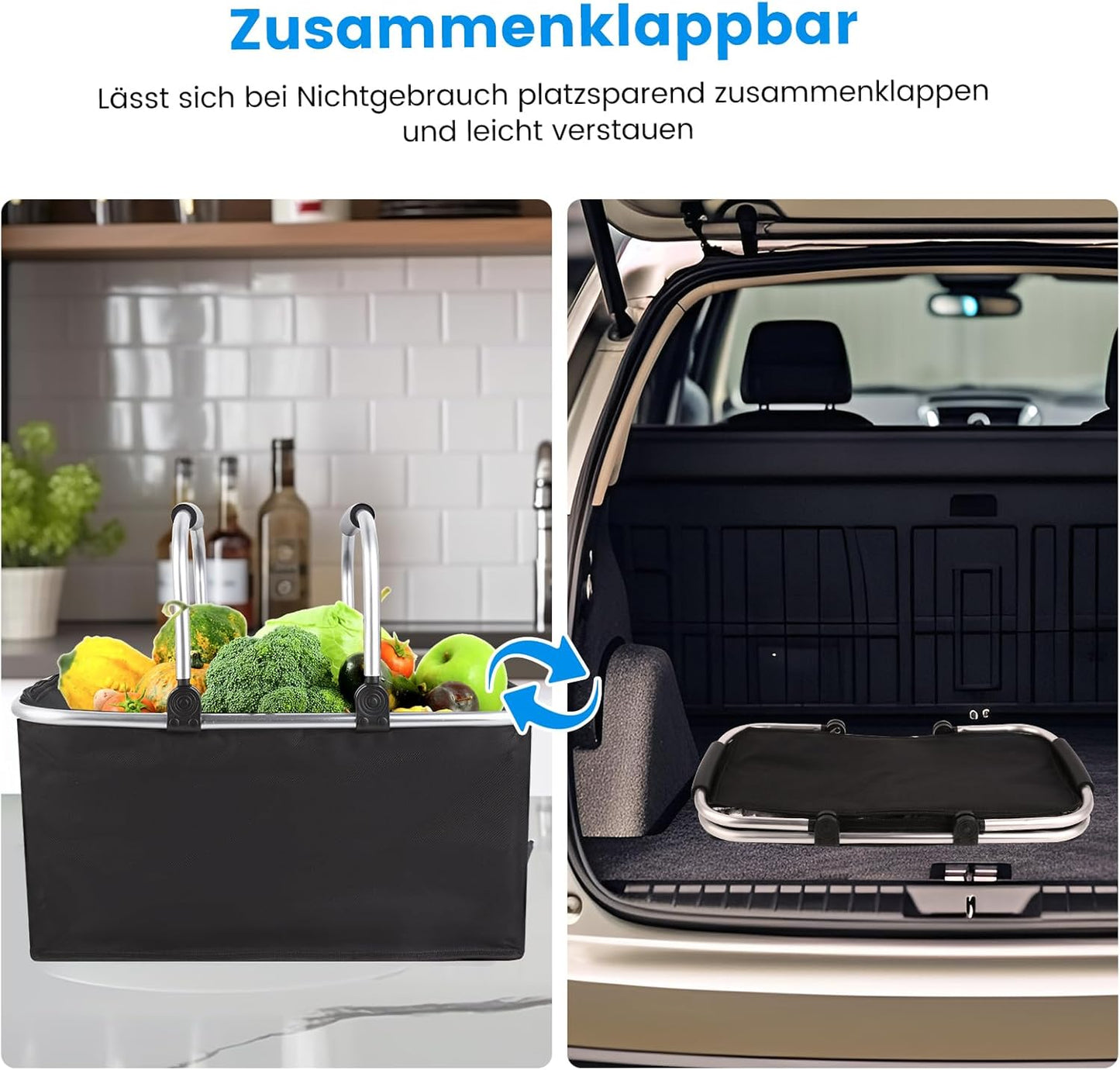 Isolierter Picknick- und Einkaufskorb