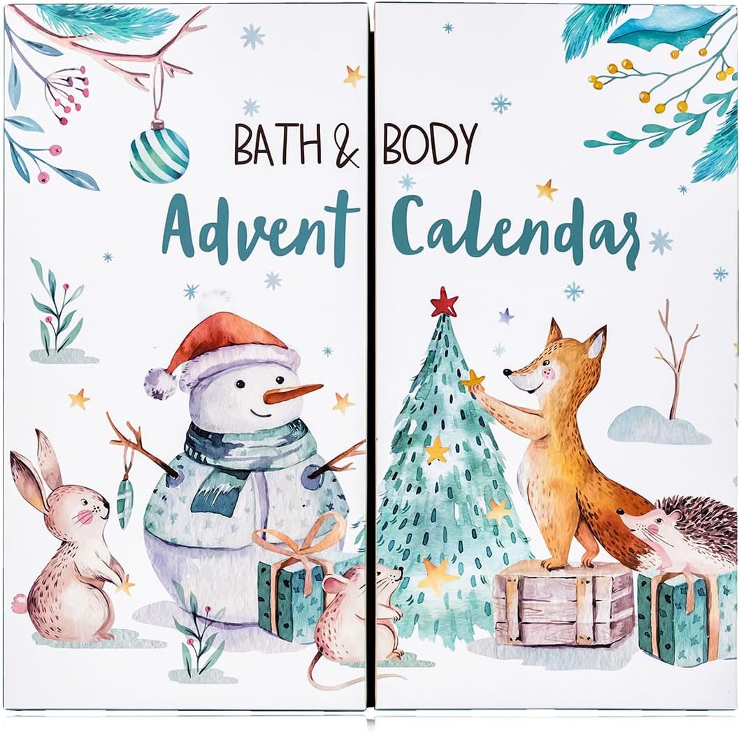 Schneemann & Fuchs Beauty-Adventskalender für Kinder, Schneemann & Fuchs