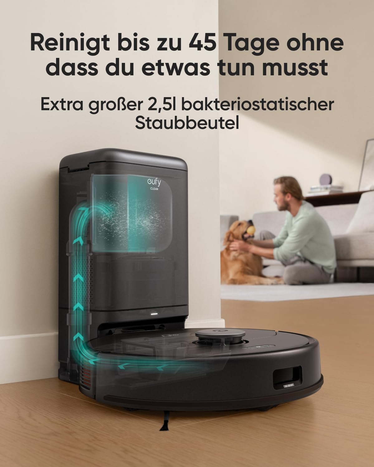X8 Pro Saugroboter mit Absaugstation & Wischfunktion, X8 Pro