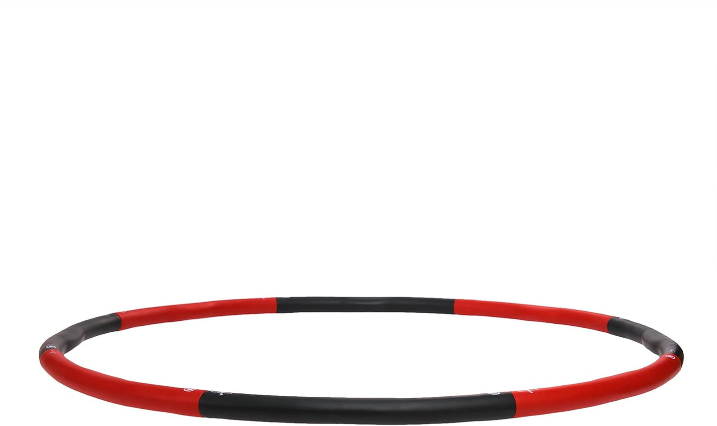 Hula Hoop Reifen für Erwachsene, Weight Hoop 1,5kg (Red Devil)