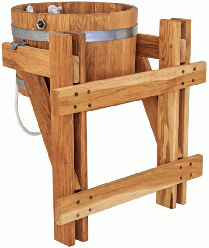 Eimerdusche für die Sauna
