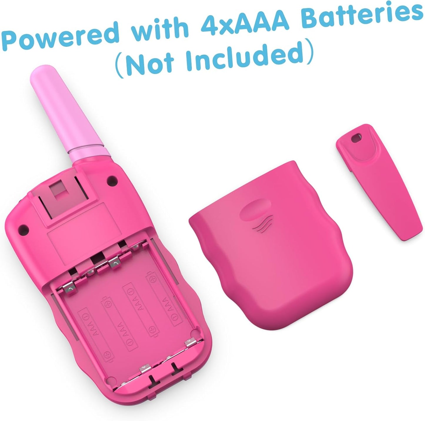Walkie-Talkie für Kinder, Rosa