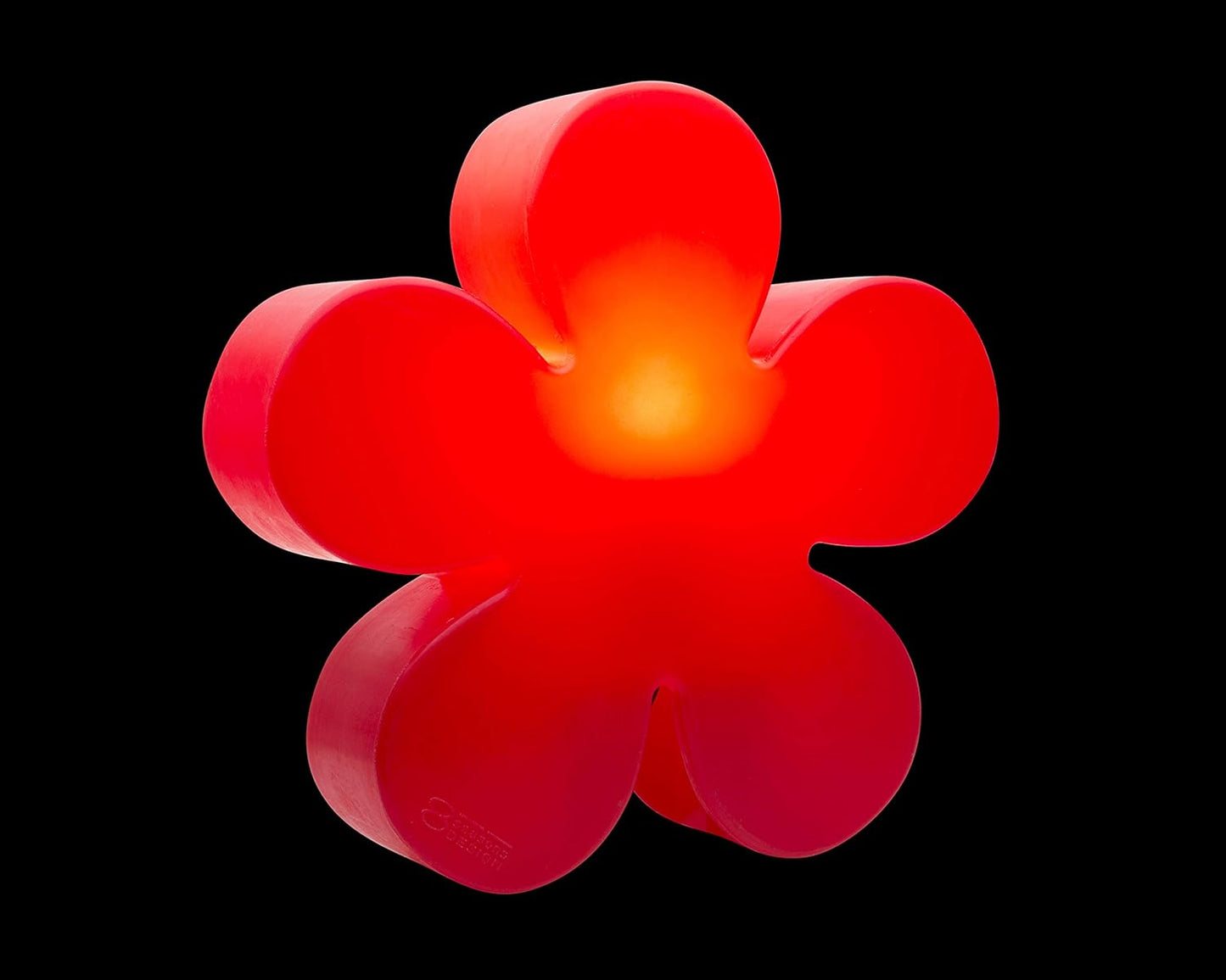 Shining Flower - Deko-Leuchte mit LED, 40 cm - LED Rot