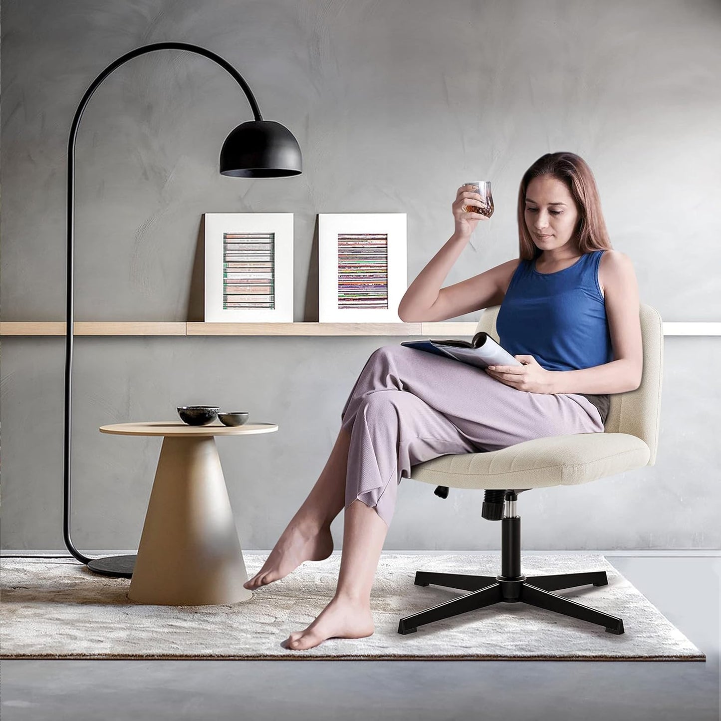 Home Office Chair, Beige