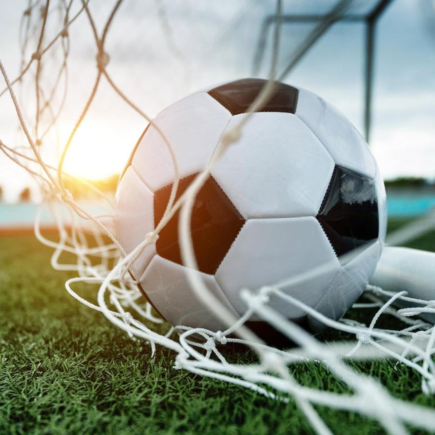 Fussballtor Ersatznetz, 2er Pack, wetterfest