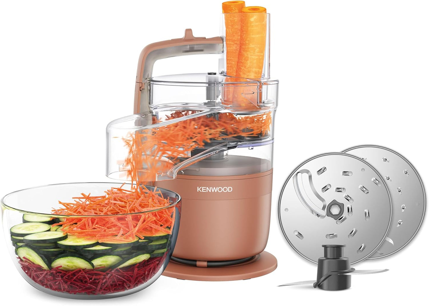 MultiPro Compact Küchenmaschine mit Express Serve, Rot