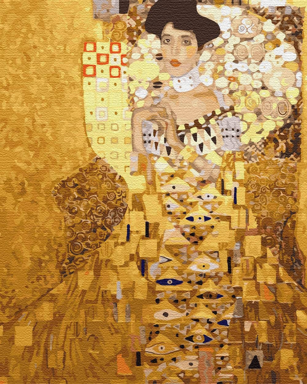 Malen nach Zahlen - Adele Bloch-Bauer, Adele Bloch-Bauer Gustav Klimt Mittel