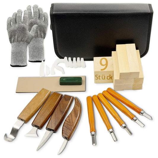 23-teiliges Schnitzwerkzeug-Set
