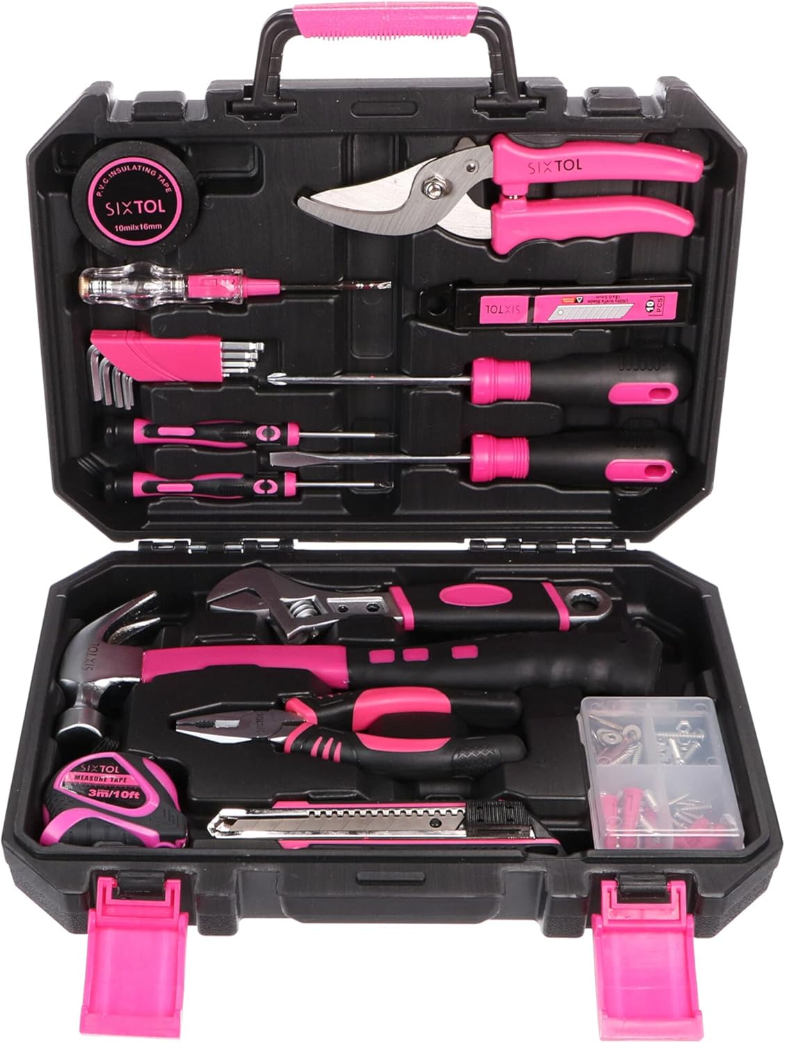 HOME PINK 88-teiliges Werkzeugset, Pink 88