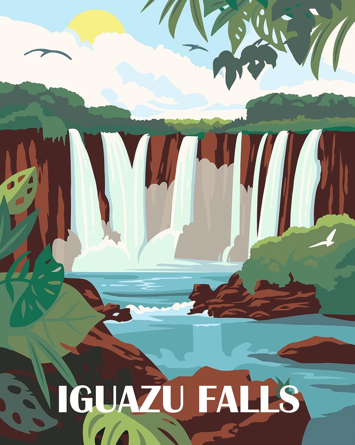CreArt Adults Trend - Iguazu Wasserfälle