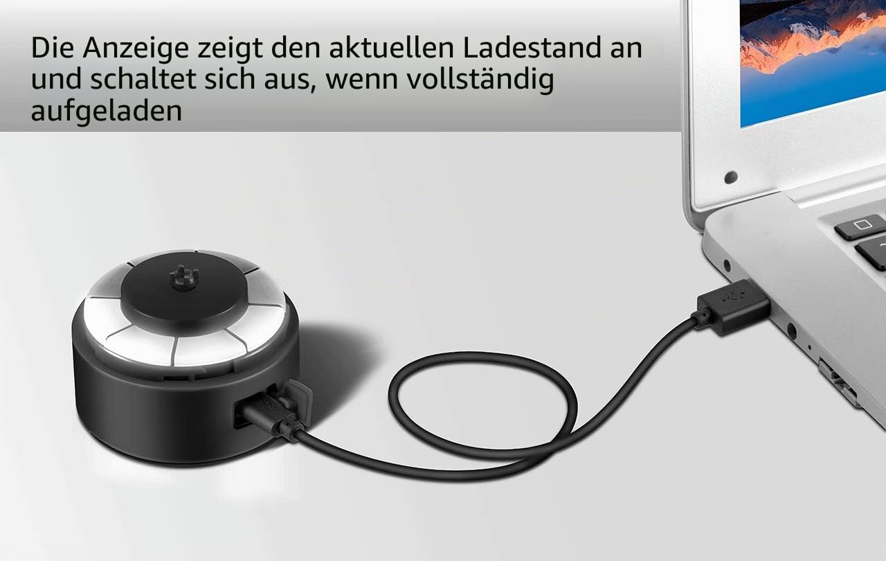 Elektrischer Eiweiss-Shaker, Schwarz