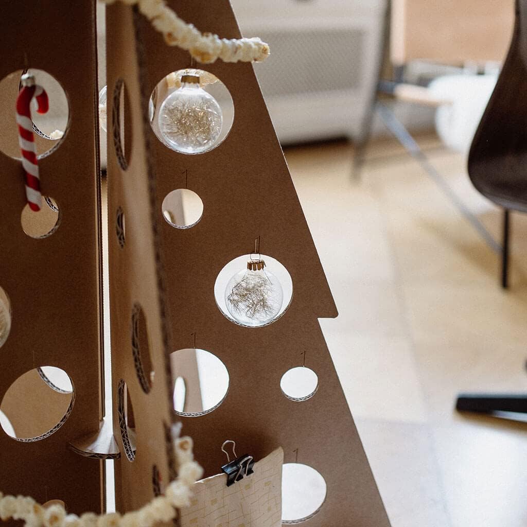 Zero Waste Weihnachtsbaum, nachhaltig & minimalistisch