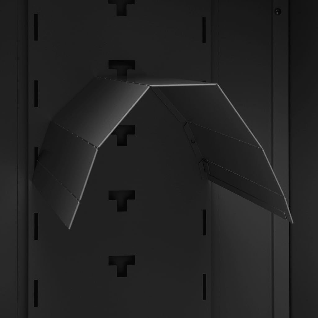 Sattelschrank für Reitzubehör, 53 x 53 x 140 cm Anthrazit
