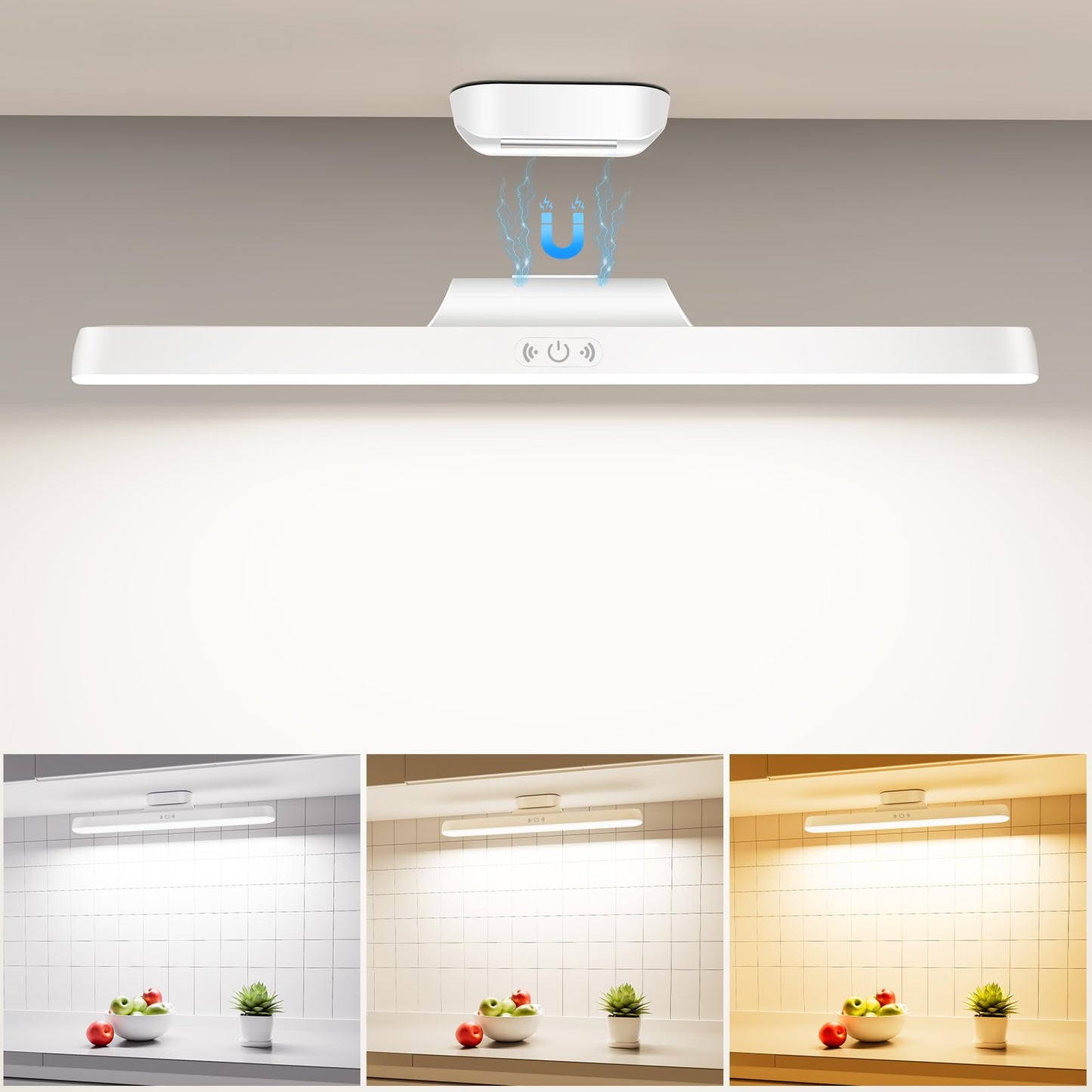 LED Unterbauleuchte mit Akku, dimmbar, abnehmbar