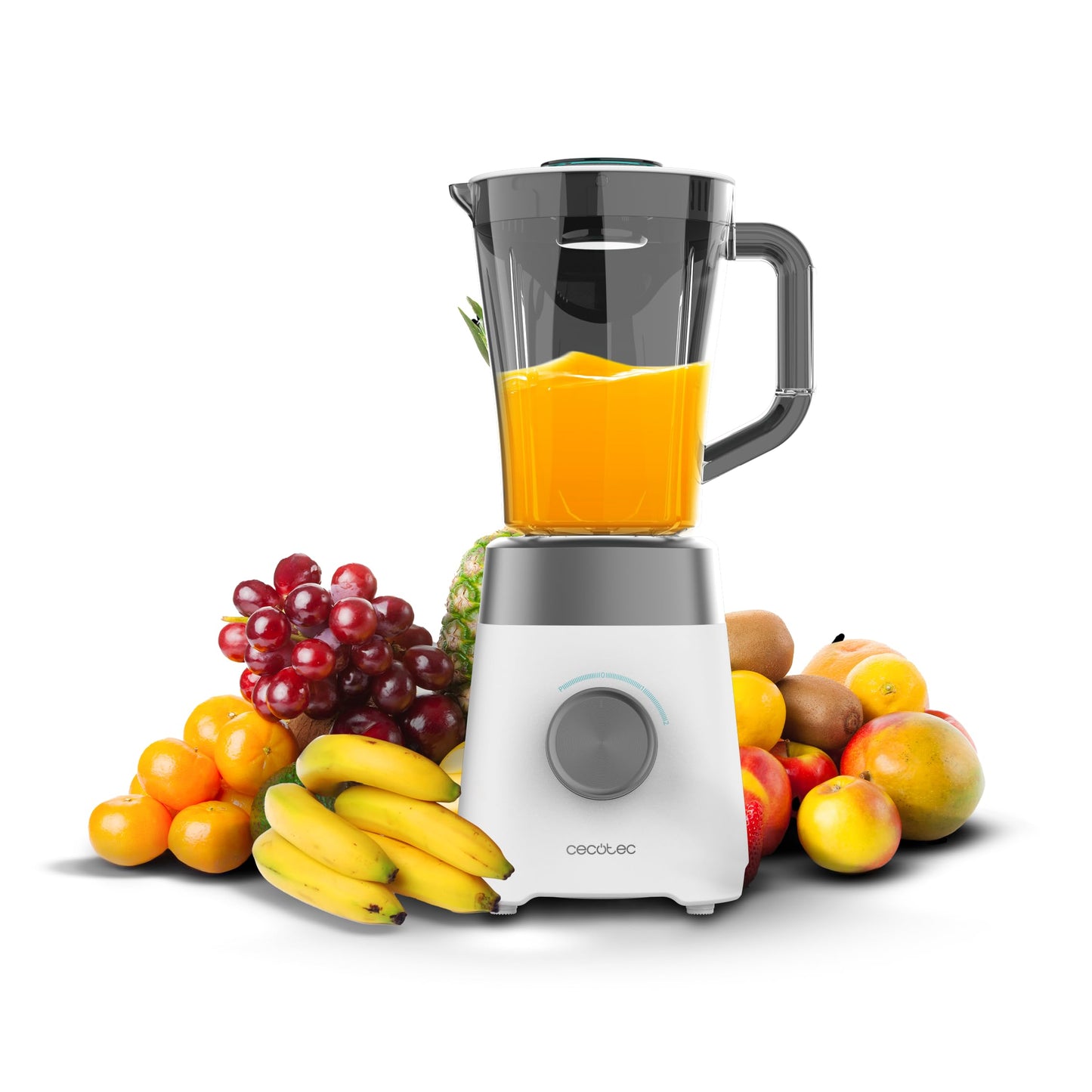 Standmixer Power Black Titanium, Weiß 1300 W | 1,5 L | Kunststoff