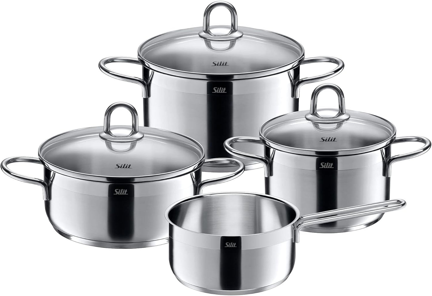 Diamant Topfset für Induktion (4-teilig), Set 4-teilig