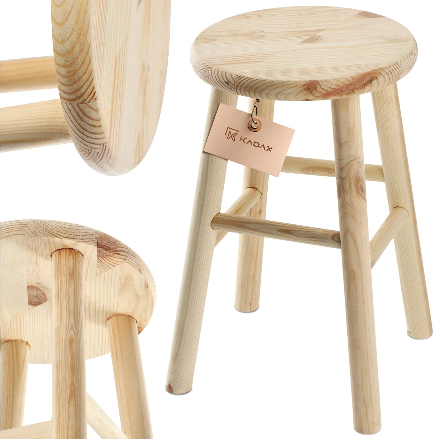 Runder Tritthocker, Rund