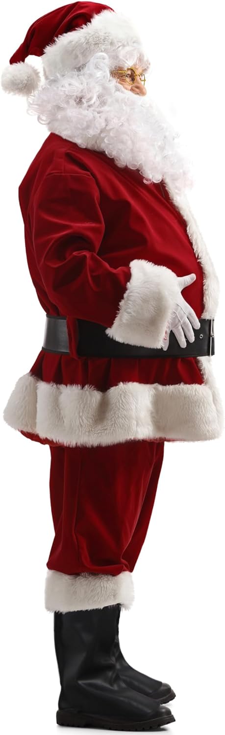 10-teiliges Weihnachtsmann Set, 3XL