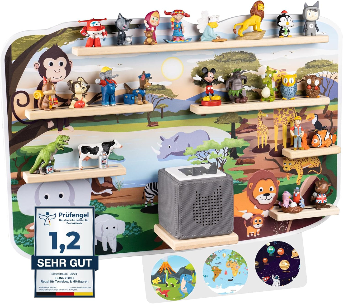 Toniebox Regal Safari-Design, Safari