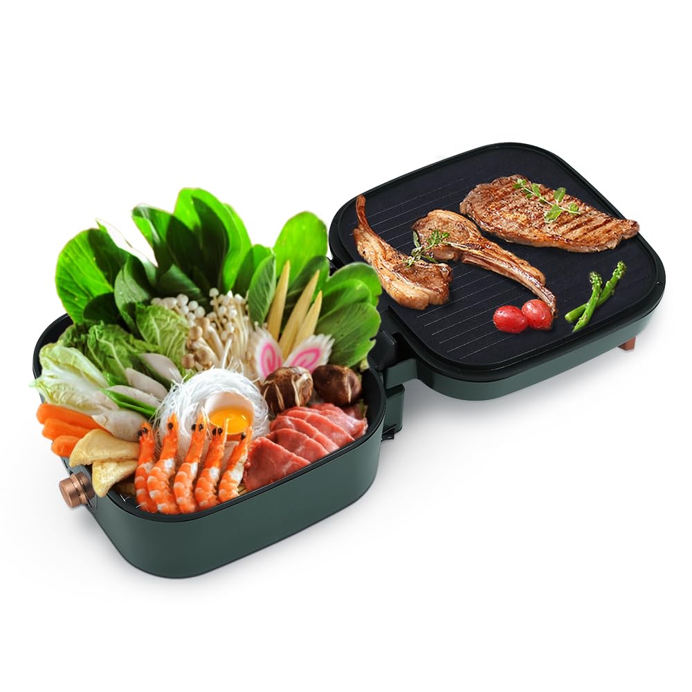 Elektrischer Hot Pot Grill, Multifunktionstopf