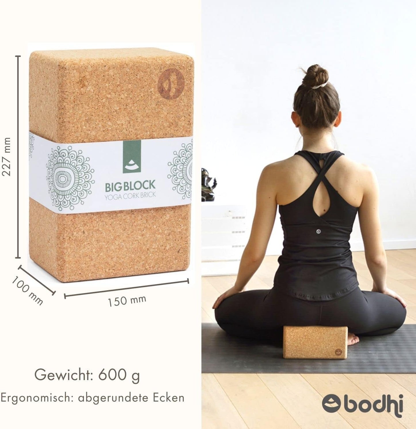 2er-Set Yoga Blöcke, 2er-Set Extra Large
