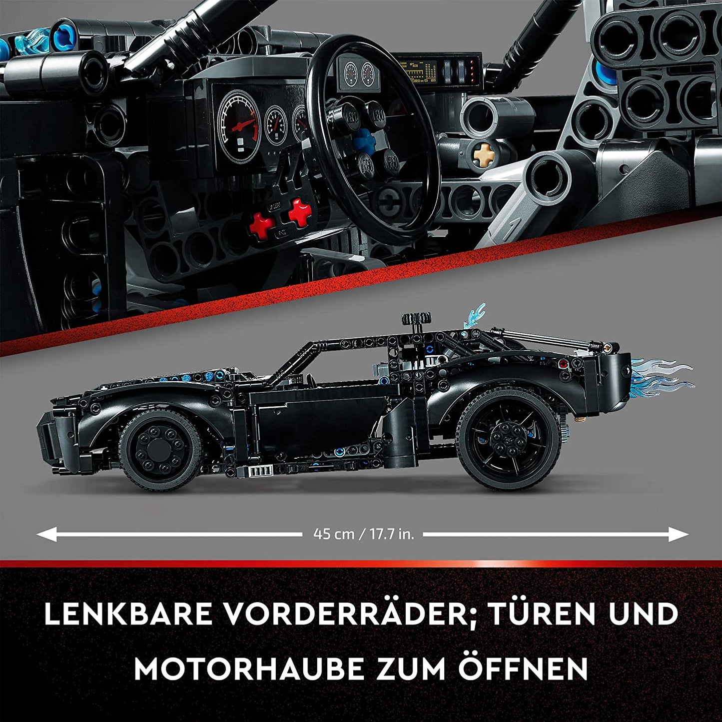 42127 Technic Batmans Batmobil, Konstruktionsspielzeug