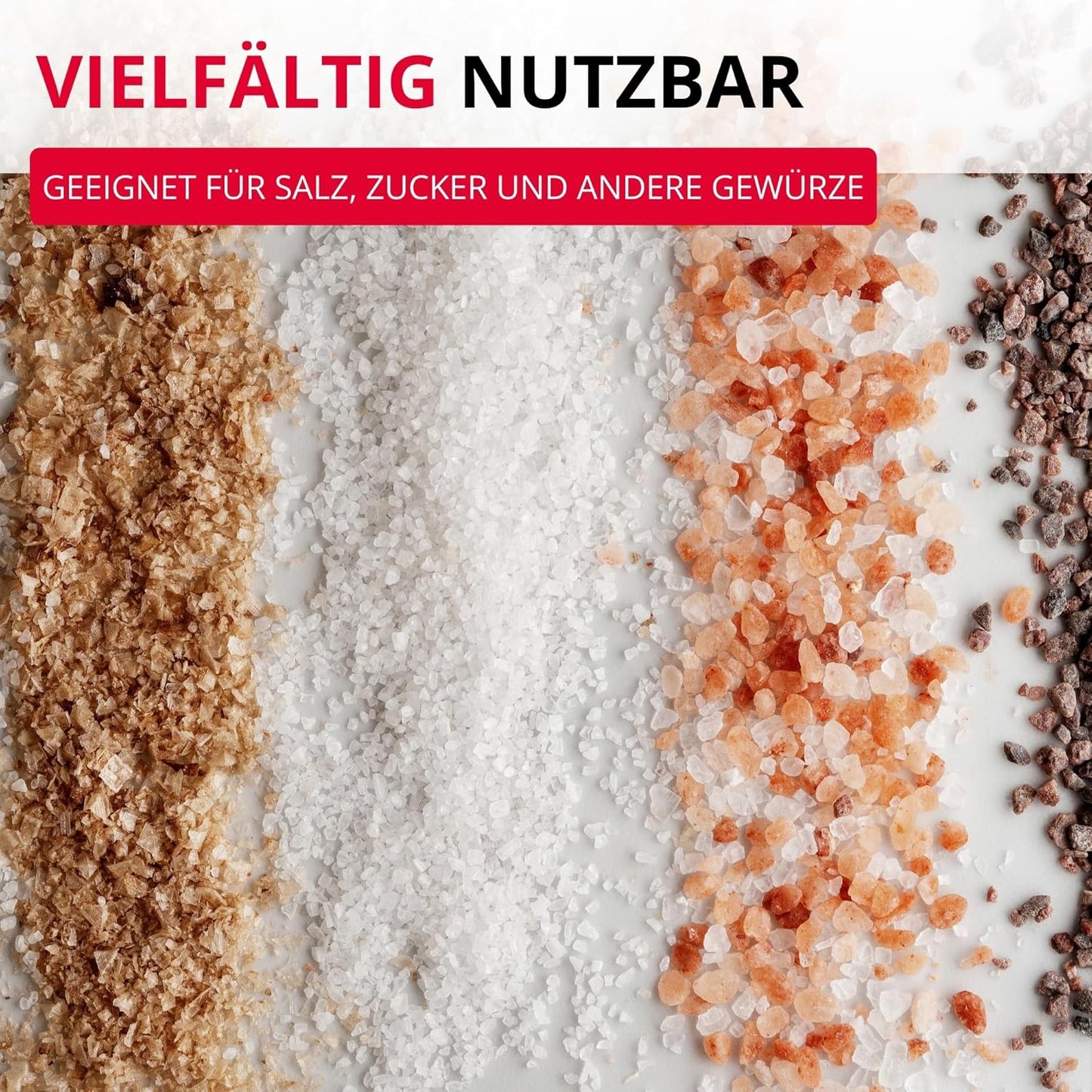 2-teiliges Gastro-Salzstreuer-Set Omega, Silber/Transp.-2-er Pack