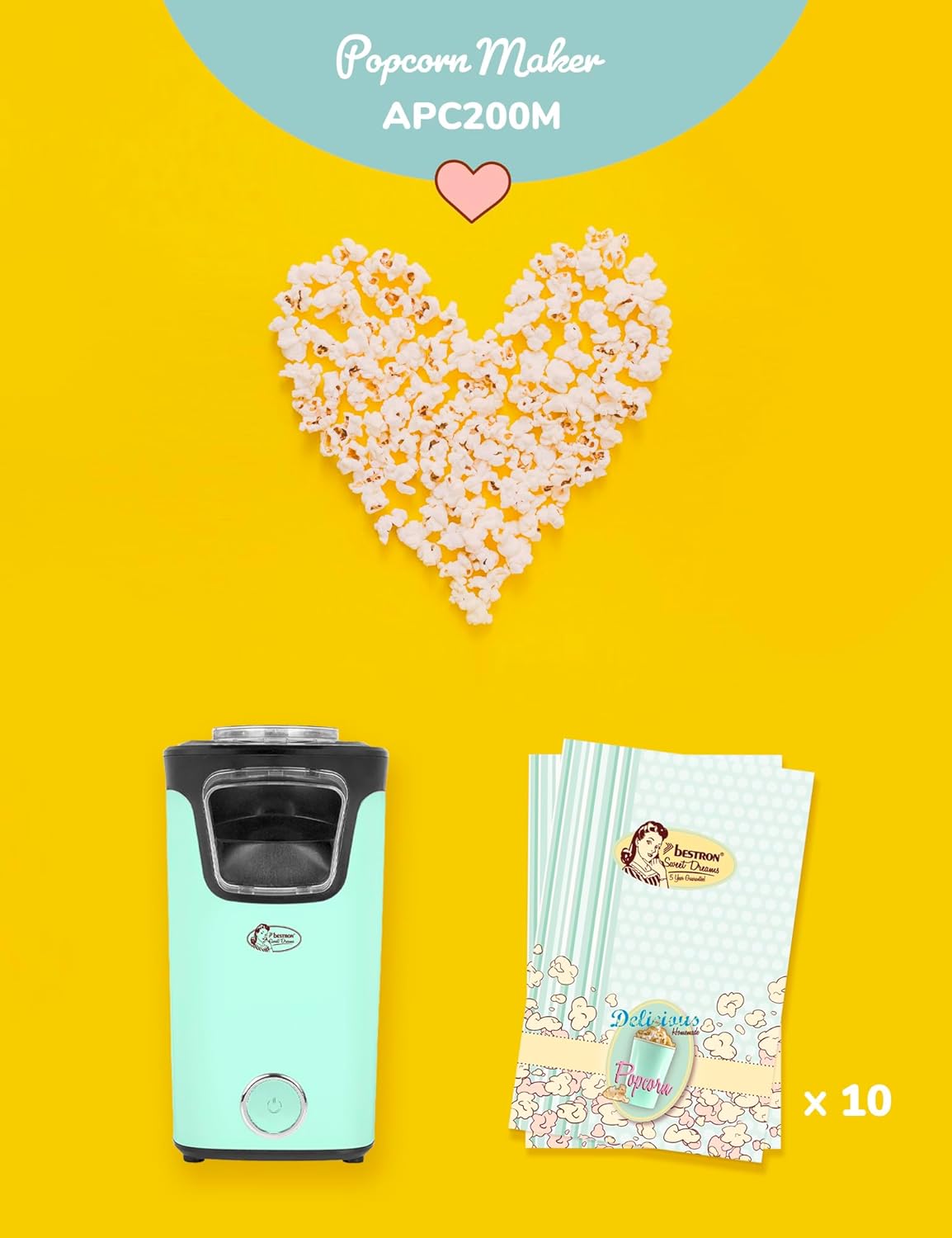 Popcorn Maker, Mint, Grün
