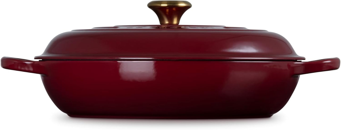 Gusseisen Gourmet-Profitopf Signature, Garnet 30 cm