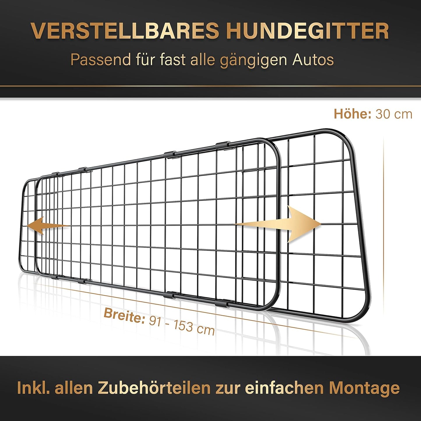 Trenngitter für Hunde