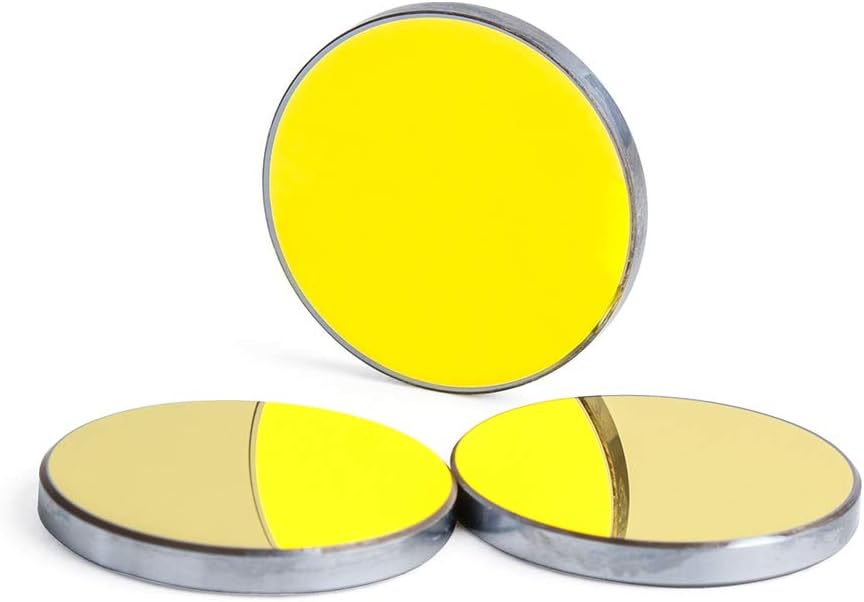 3 Stück CO2 Laser Linsen & Spiegel, Ø 20mm, D20 3pcs