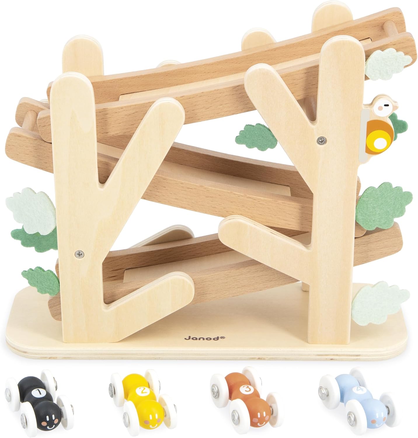 Holzrutsche Ameisen Rollbahn, Ameise