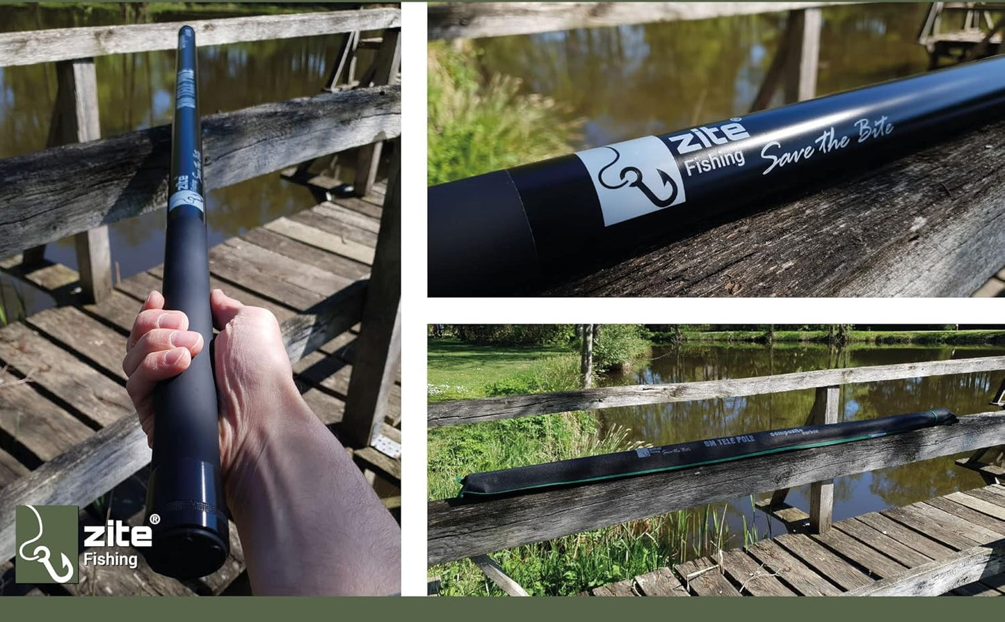 Teleskoprute Composite Carbon